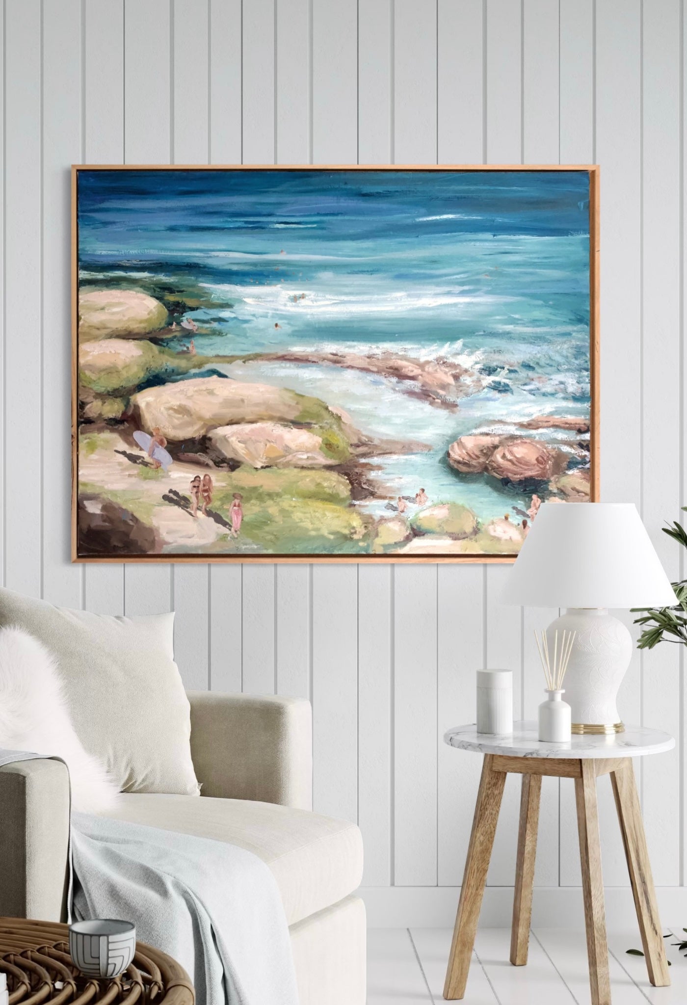 Heat off the Tamarama rocks and the occasional blue bottle