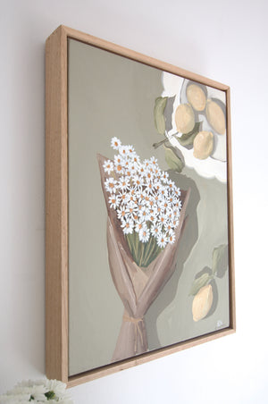 Daisies in Green Pastures