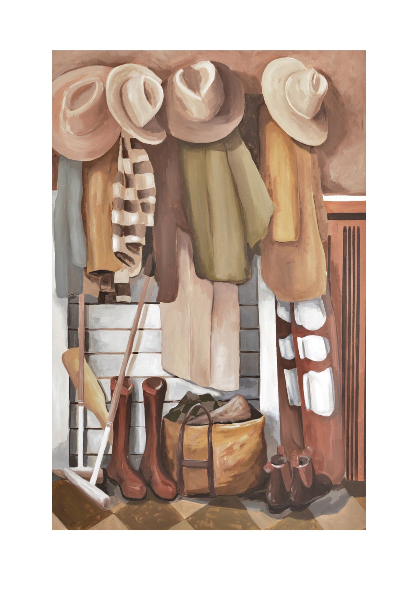Marthaguy Mudroom- LIMITED PRINT
